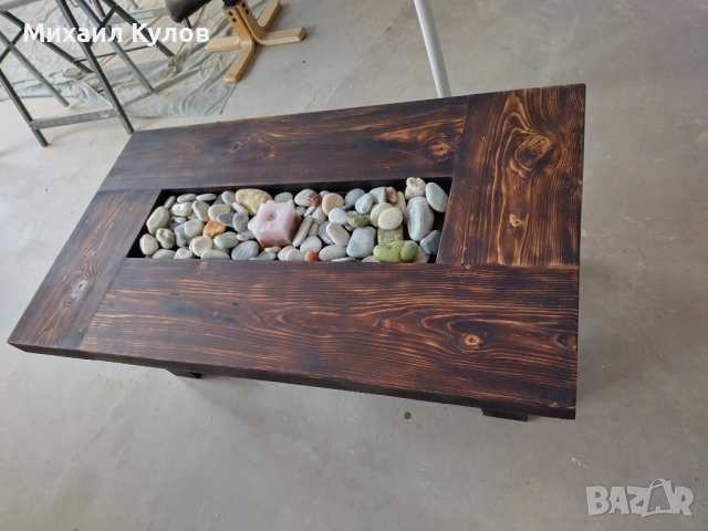 Бутикова холна маса от дърво, снимка 3 - Маси - 51435072