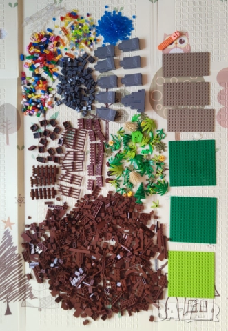 Конструктор на части, тип лего -1кг, снимка 2 - Конструктори - 52944091