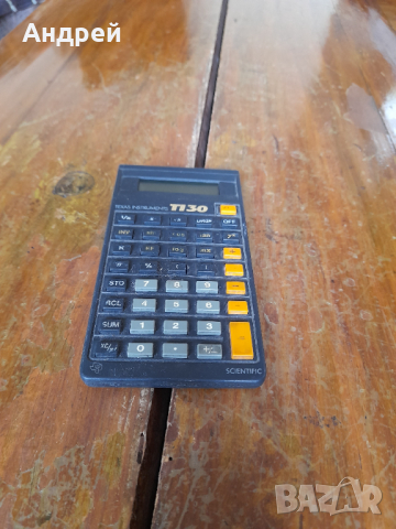 Стар калкулатор Texas Instruments TI 30, снимка 1 - Други ценни предмети - 44651331