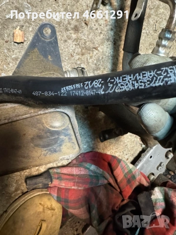 Маслопровод автоматична скоростна кутия Ауди Audi A8 D4 H4 3.0Tdi 251ps. само за 50лв. 4H0317818H, снимка 4 - Части - 52563187