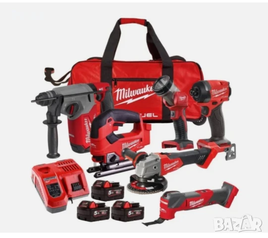 Нови безчеткови инструмент Милуоки Milwaukee , снимка 9 - Други инструменти - 51383681