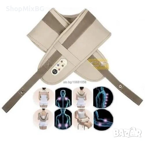  Универсален тапинг масажор за рамене, гръб и врат , снимка 3 - Масажори - 53506804