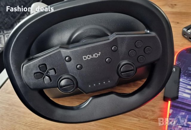Нов Безжичен волан Race Games Wheel за Nintendo Switch Android iOS, снимка 10 - Аксесоари - 42323582