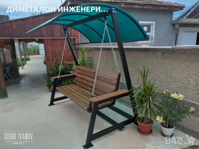 градинска люлка - пейка , снимка 7 - Градински мебели, декорация  - 41607718