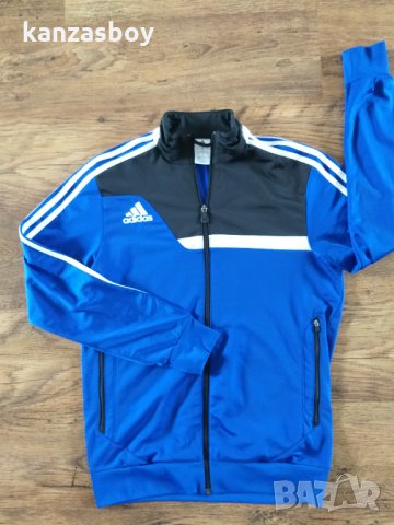 Adidas - страхотно мъжко горнище КАТО НОВО, снимка 4 - Спортни дрехи, екипи - 35813133