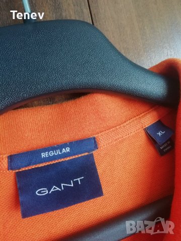 Original Piqué Polo GANT оригинална маркова поло мъжка тениска , снимка 4 - Тениски - 41386507