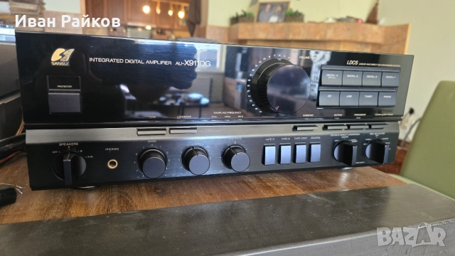 Продавам топ модел усилвател SANSUI AU-X911DG, снимка 3 - Ресийвъри, усилватели, смесителни пултове - 52266822