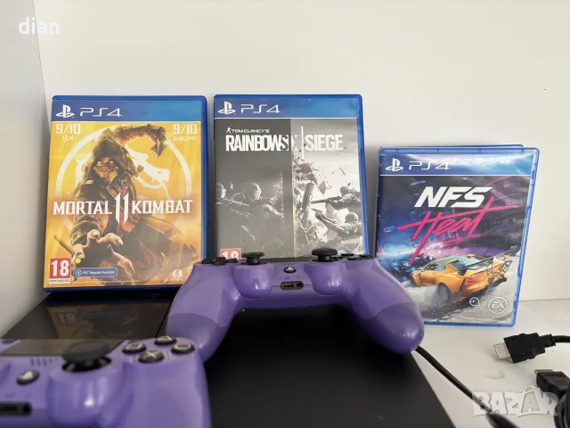 Sony PS 4 с 2 джойстика, снимка 3 - PlayStation конзоли - 55809135
