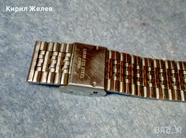 CRATER QUARTZ MUVT JAPAN Стилен КВАРЦОВ МЪЖКИ РЪЧЕН ЧАСОВНИК с ВЕРИЖКА НЕРЪЖДАЕМА СТОМАНА 12957, снимка 7 - Мъжки - 48289137