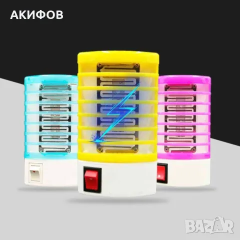 Електрическа лампа против комари, LED светлина - TV1048, снимка 7 - Други - 50193331
