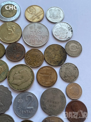 Лот монети от различни държави и години., снимка 8 - Нумизматика и бонистика - 52771951
