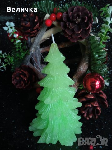 Коледна свещ, снимка 2 - Коледни подаръци - 42563593