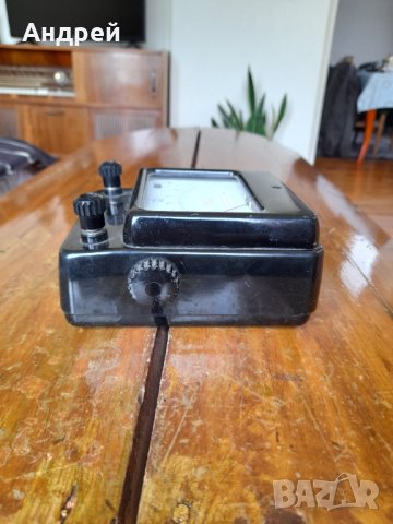 Стар Мега Ом Метър, снимка 4 - Антикварни и старинни предмети - 40737223