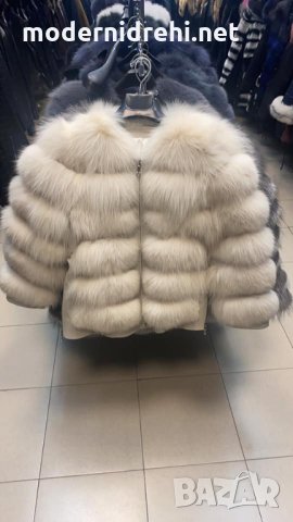 Дамско елегантно палто от лисица код 328, снимка 1 - Палта, манта - 35937928