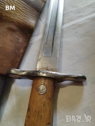Швейцарски щик байонет меч нож Шмид Рубин Schmid Rubin , снимка 4 - Антикварни и старинни предмети - 50350016
