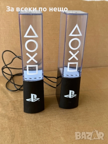 Комплект от две лампи Playstation ,  реагират на музика, снимка 2 - Аксесоари - 51862694