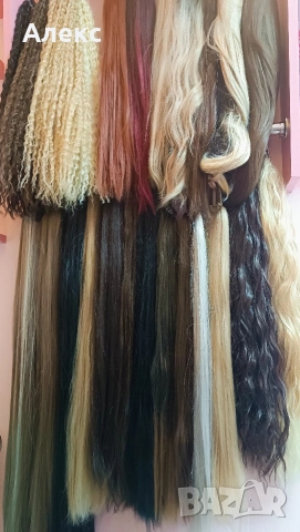 Синтетични опашки термоустойчиви до 180 градуса, снимка 6 - Аксесоари за коса - 53117521