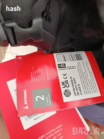 Ски каска ATOMIC Four Amid - Лавандулово - Размер S / 51-55 см, снимка 12 - Спортна екипировка - 50886652