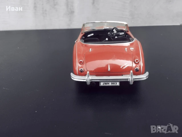 Колекционерска метална количка Austin-Healey 3000 Mark II 1:18, снимка 4 - Колекции - 51062972