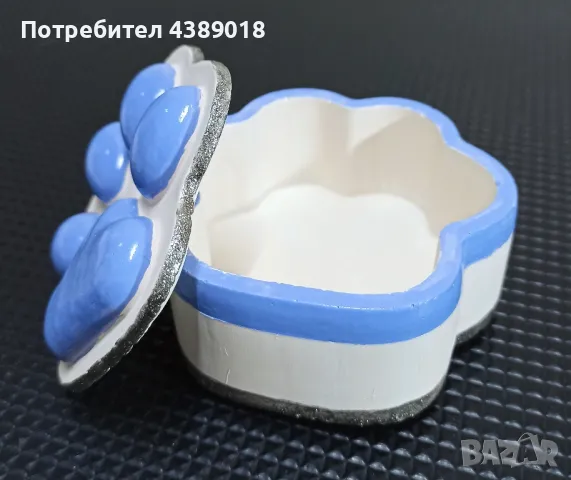 Ръчна изработка - Кутийка за бижута - лапичка, снимка 2 - Други - 49540857