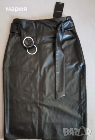 Нова кожена пола Lc Waikiki М размер, снимка 1