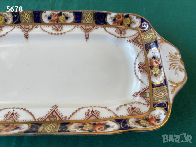 Антикварно плато Balmoral china, снимка 3 - Други ценни предмети - 53782466