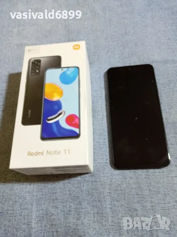 Мобилен телефон REDMI NOTE 11 със счупено стъкло на задната камера 