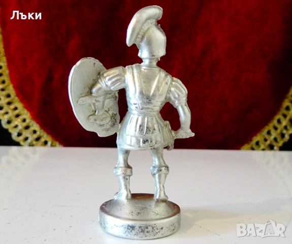 Калаена фигура Римски воин. , снимка 4 - Антикварни и старинни предмети - 51467727