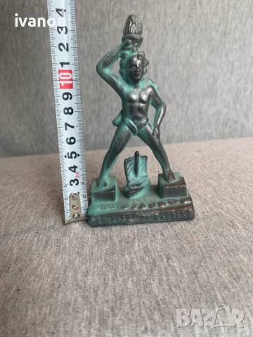 метална статуя на Колос Родоски, снимка 4 - Антикварни и старинни предмети - 50435514