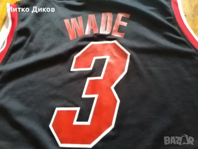 Miami Heat NBA  Dwyane Wade #3 баскетболни тениски домакини и гости размер М, снимка 17 - Баскетбол - 49910818