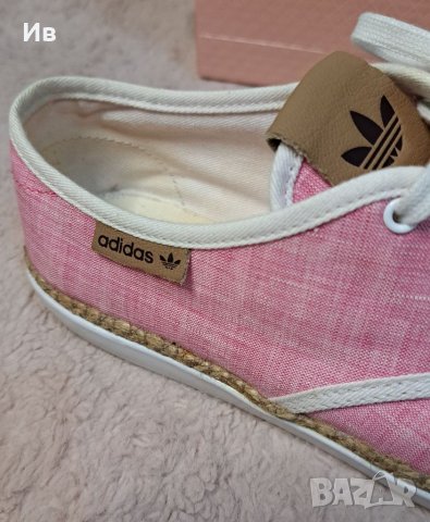 Розови кецове adidas , снимка 3 - Кецове - 39157027