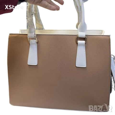 Дамска чанта с геометричен дизайн, снимка 3 - Чанти - 52585230