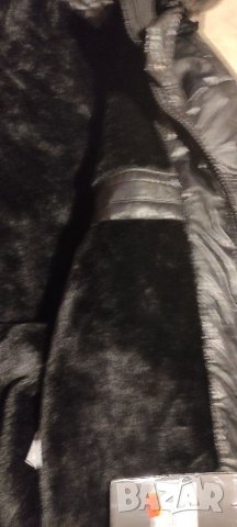 Чисто ново кожено яке с качулка Разпродажба , снимка 3 - Якета - 39732731