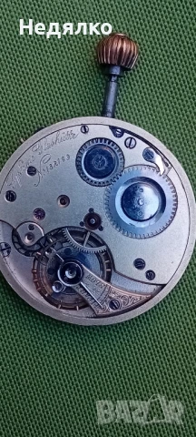 Glaschutte, механизъм за джобен часовник, оригинал , снимка 9 - Антикварни и старинни предмети - 51339516