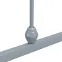 vidaXL Рамка за легло, сива, метал, 90x200 см, снимка 4