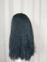 Черна къдрава перука за парти 45 см , снимка 6