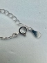 Сребърно колие с мойсанит (диамант) 1 карат , снимка 12