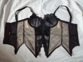 Hunkemoller 80B дамски дантелен корсет бюстие, снимка 12