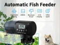 AOYAR Автоматична хранилка за риби/костенурки,програмируем диспенсер за храна,таймер/батерии, снимка 3