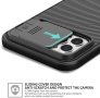 Нов калъф за телефон iPhone 15 Pro Max Капак с Плъзгаща Защита на Камерата Черен Айфон кейс, снимка 8