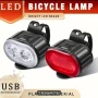 LED светлини за велосипед Комплекта , снимка 3