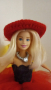 кукла Барби -Mattel с червена шапка, снимка 9