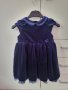 Синя рокля от H&M размер 92, снимка 1 - Бебешки рокли - 42174785