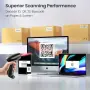 Жичен USB скенер за 1D и 2D баркодове и QR кодове със стойка, снимка 4