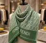 Fendi шал ✨ кашмир и коприна, снимка 2