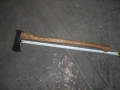 Масивен стар германски топор - 102 , снимка 5