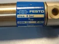 Пневматичен цилиндър двойнодействащ Festo DSN-25-20P-S2 pneumatic cylinder, снимка 3