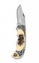 Джобен нож с изображение на Мечка , снимка 3