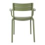 Стол градински трапезен Seren Arm Зелен, снимка 3