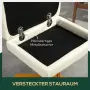 HOMCOM Релаксиращ фотьойл с табуретка, снимка 10